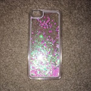 iPhone 5 5s SE Case Water light pink hearts